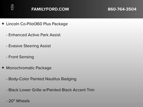 Certified 2021 Lincoln Nautilus Reserve w/ Equipment Group 201A image 10