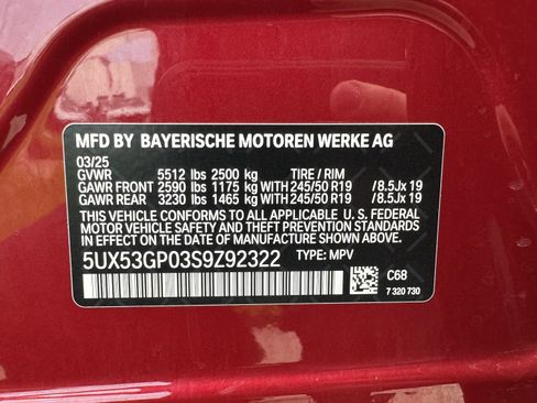 Used 2025 BMW X3 xDrive30i w/ Premium Package AWD/4WD image 34