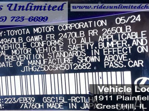 Used 2024 Lexus RC 350 F Sport image 38