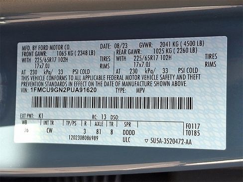 Certified 2023 Ford Escape Active image 28