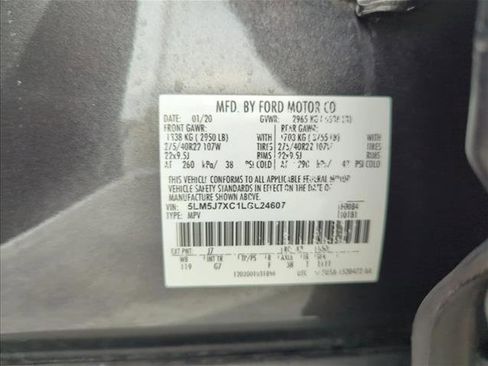 Used 2020 Lincoln Aviator Reserve w/ Equipment Group 202A image 26