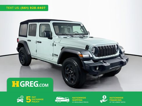 Used 2024 Jeep Wrangler Unlimited Sport AWD/4WD image 1