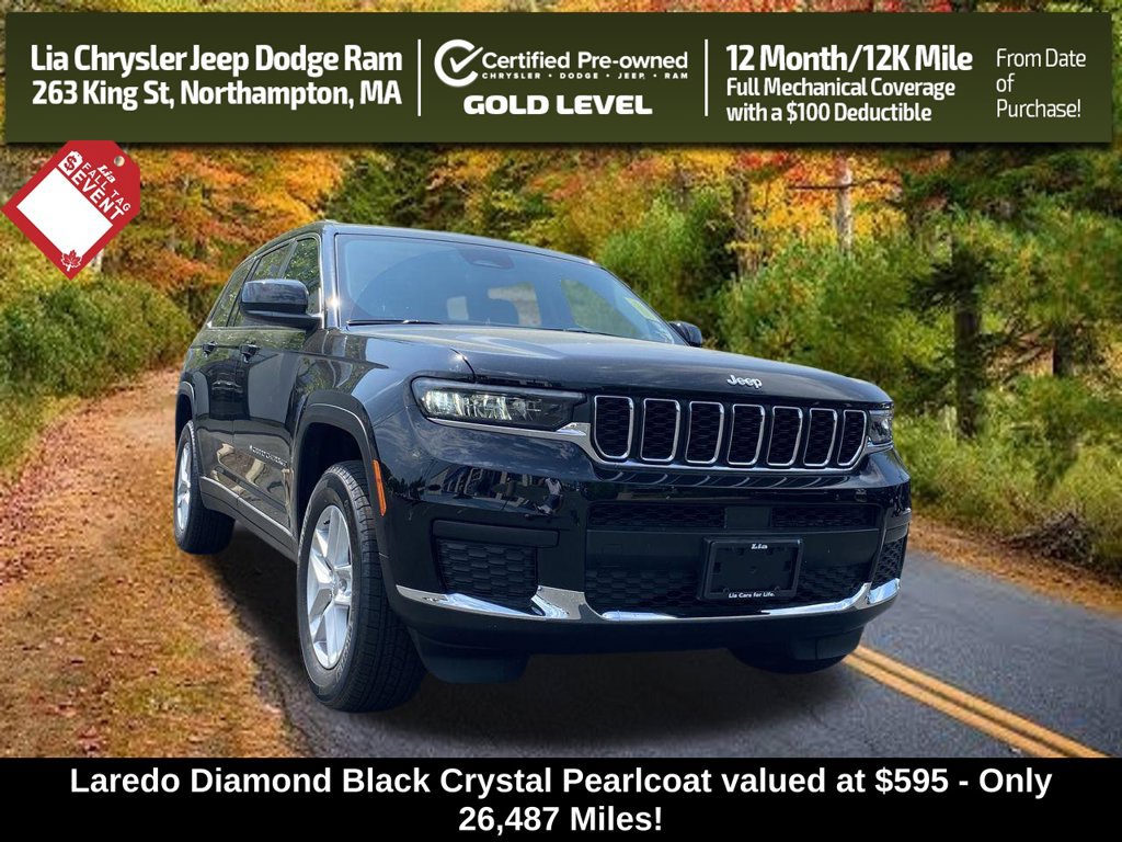 Certified 2023 Jeep Grand Cherokee L Laredo AWD/4WD 360° Tour
