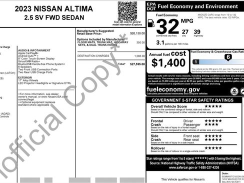 Used 2023 Nissan Altima 2.5 SV image 4
