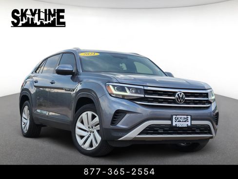 Used 2021 Volkswagen Atlas Cross Sport SE w/ Panoramic Sunroof Package AWD/4WD image 1