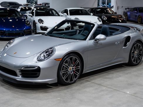 Used 2015 Porsche 911 Turbo w/ Sport Chrono Package AWD/4WD image 2
