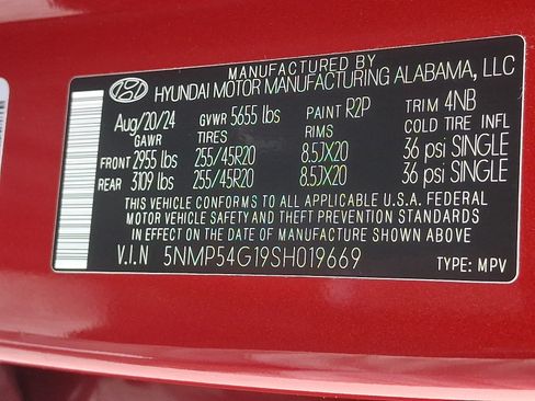 Used 2025 Hyundai Santa Fe Calligraphy FWD image 28