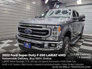 Used 2022 Ford F250 Lariat w/ Lariat Value Package AWD/4WD video 1