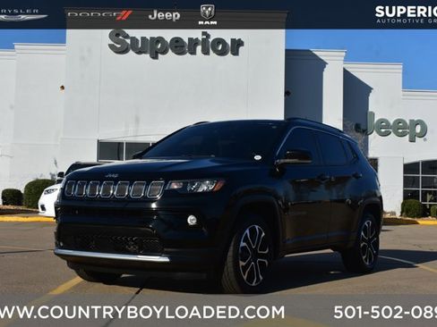 Used 2022 Jeep Compass Limited w/ Sun and Sound Group image 1