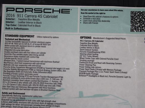 Used 2016 Porsche 911 Carrera 4S image 39