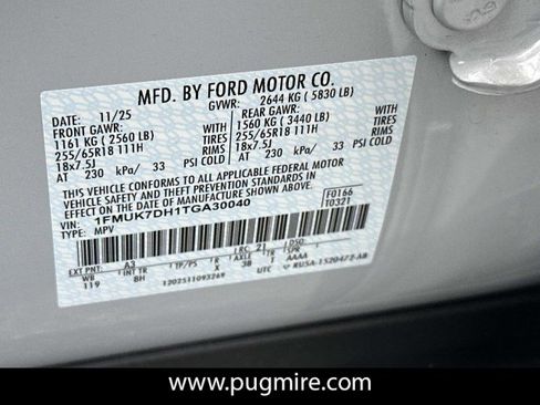 New 2026 Ford Explorer Active image 34