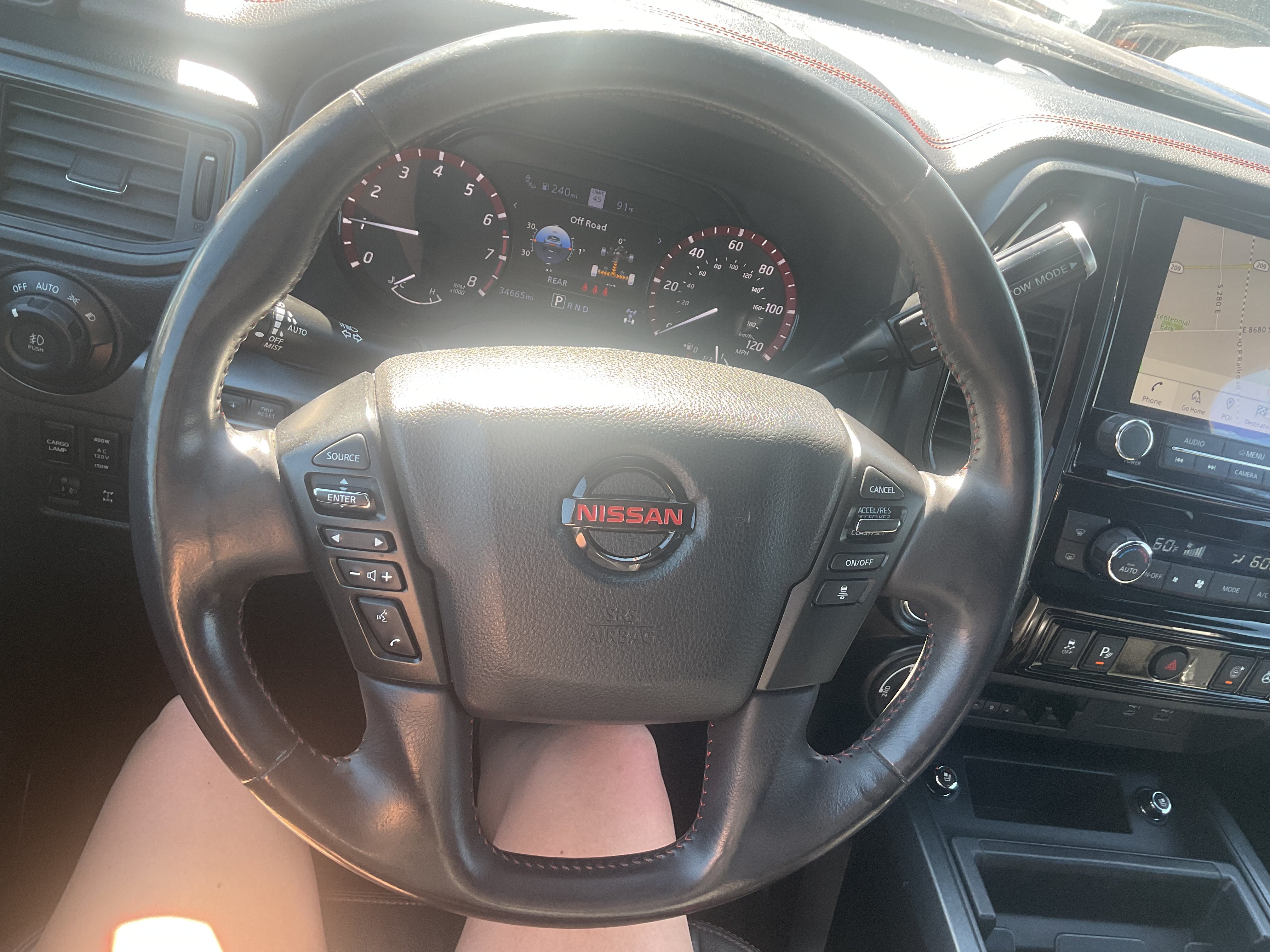 Used 2021 Nissan Titan PRO-4X w/ Pro-4x Convenience Package AWD/4WD image 22