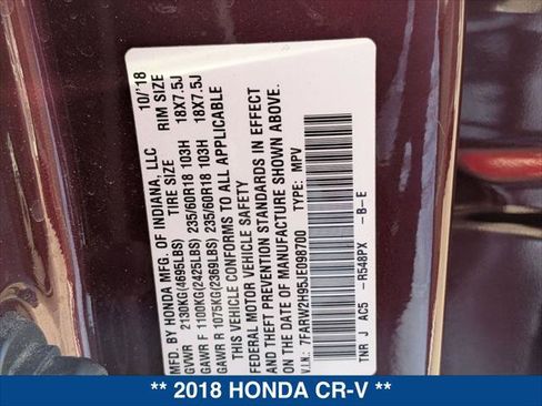 Used 2018 Honda CR-V Touring image 24