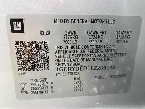 Certified 2020 Chevrolet Silverado 1500 LT w/ Trailering Package image 31