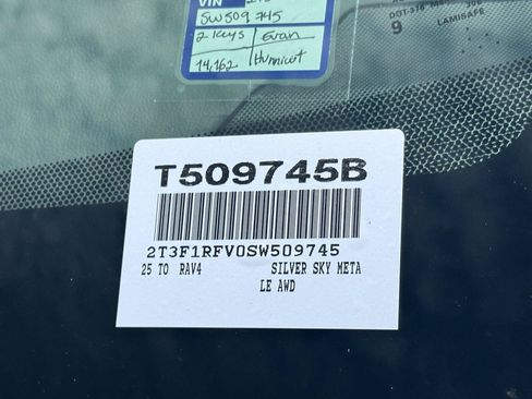 Used 2025 Toyota RAV4 LE AWD/4WD image 55