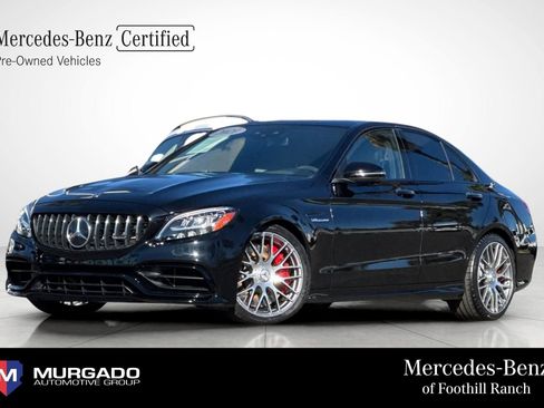 Certified 2021 Mercedes-Benz C 63 AMG S image 1