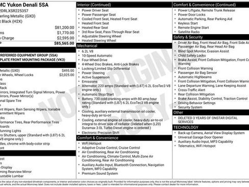 Used 2025 GMC Yukon Denali AWD/4WD image 20