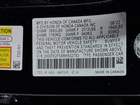 Used 2024 Honda Civic Sport image 29