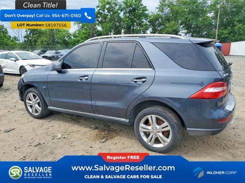 Used 2012 Mercedes-Benz ML 350 BlueTEC 4MATIC image 3
