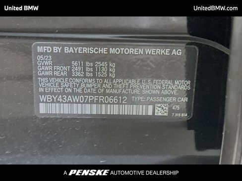 Used 2023 BMW i4 eDrive35 w/ Premium Package RWD image 15