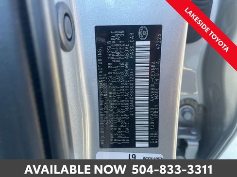 Certified 2025 Toyota Camry LE image 39