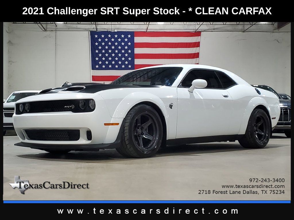 Used 2021 Dodge Challenger SRT Super Stock RWD 360° Tour