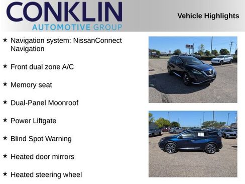 Used 2023 Nissan Murano SL w/ SL Moonroof Package AWD/4WD image 2