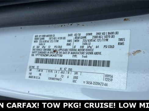 Used 2018 Ford Transit 150 148 Low Roof image 30