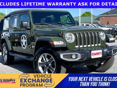 Used 2021 Jeep Wrangler Unlimited Sahara w/ Safety Group