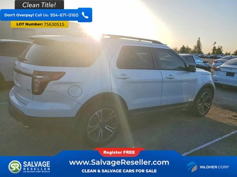 Used 2015 Ford Explorer Sport w/ Equipment Group 401A AWD/4WD image 4