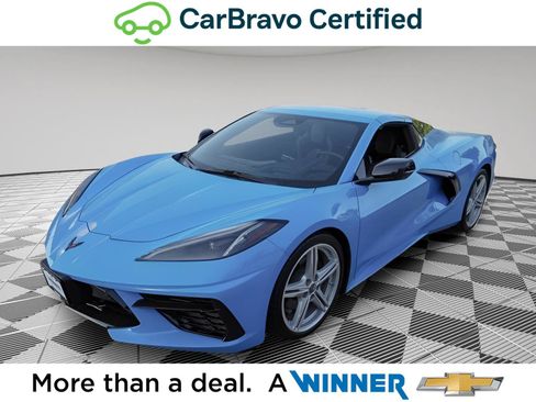 Used 2024 Chevrolet Corvette Stingray Premium Conv w/ Stealth Interior Trim Package RWD image 1