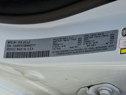 Used 2021 RAM 1500 Laramie AWD/4WD image 28