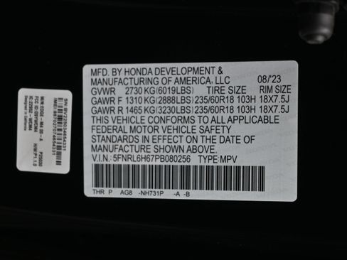 Used 2023 Honda Odyssey EX-L image 38