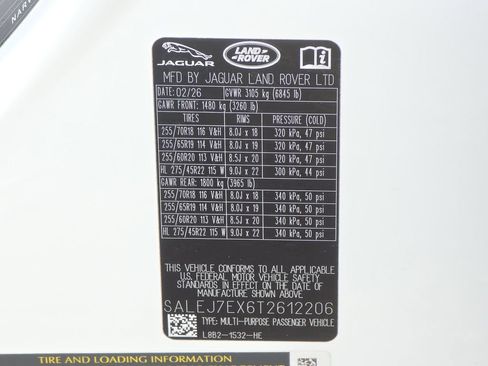 New 2026 Land Rover Defender 110 S image 36