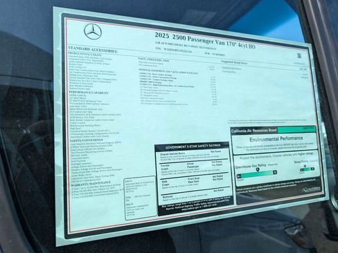 New 2025 Mercedes-Benz Sprinter 2500 image 31