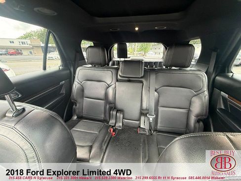 Used 2018 Ford Explorer Limited AWD/4WD image 24