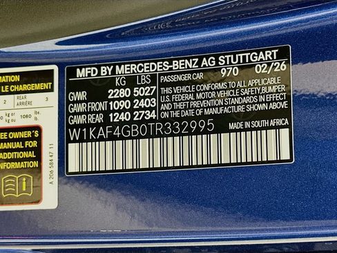 Certified 2026 Mercedes-Benz C 300 Sedan image 33