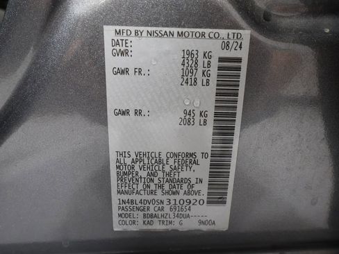 Used 2025 Nissan Altima 2.5 SV FWD image 30