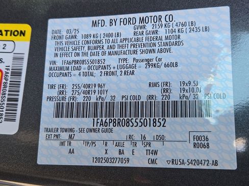 Used 2025 Ford Mustang Dark Horse image 24