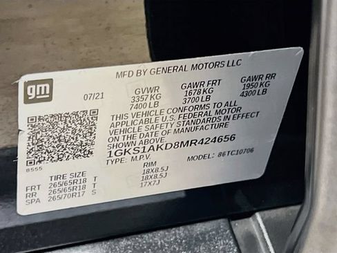 Used 2021 GMC Yukon SLE RWD image 32