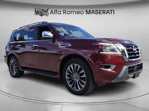 Used 2024 Nissan Armada Platinum w/ Captain's Chairs Package image 8