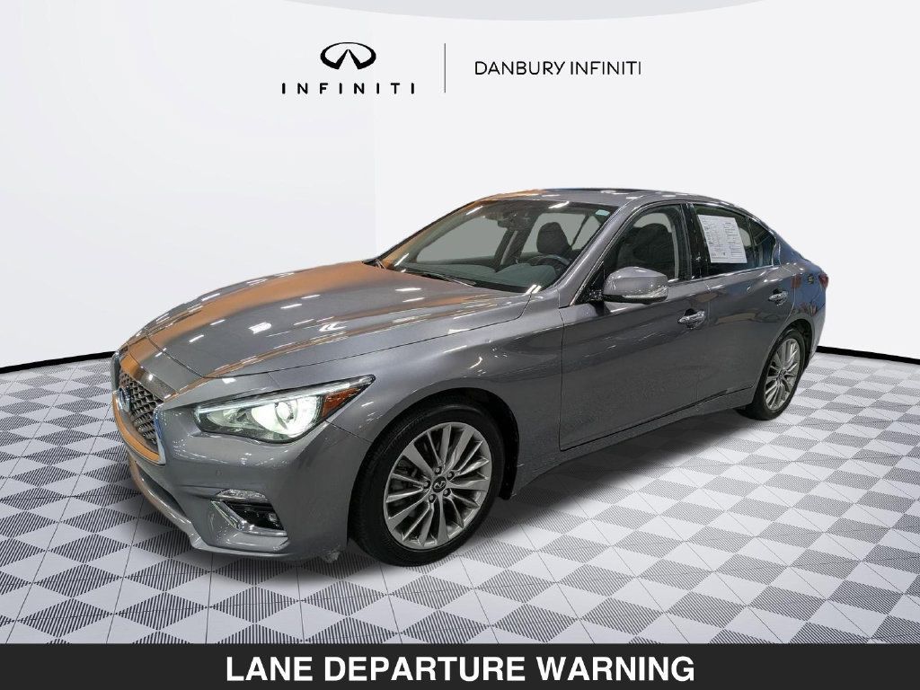 Used 2023 INFINITI Q50 Luxe w/ Cargo Package AWD/4WD image 7