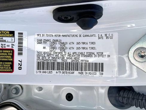 Used 2022 Toyota Tacoma TRD Pro AWD/4WD image 14