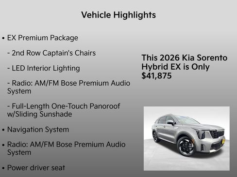 New 2026 Kia Sorento EX image 5