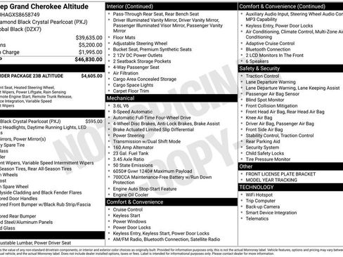 Used 2025 Jeep Grand Cherokee Altitude AWD/4WD image 33