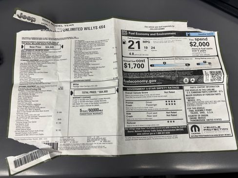 Used 2022 Jeep Wrangler Unlimited Sport image 37