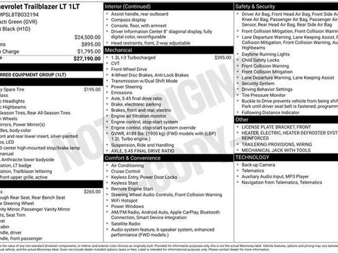 New 2026 Chevrolet TrailBlazer LT image 3