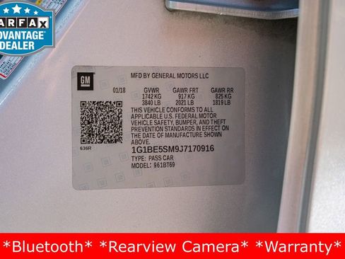 Used 2018 Chevrolet Cruze LT w/ Convenience Package image 28