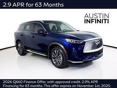 New 2026 INFINITI QX60 Luxe