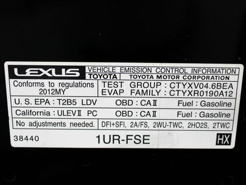 Used 2012 Lexus LS 460 w/ Comfort Pkg RWD image 81